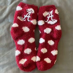 University of Alabama Fuzzy Socks